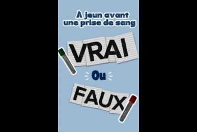 Prise de sang : le jeûne, mythe ou réalité ?